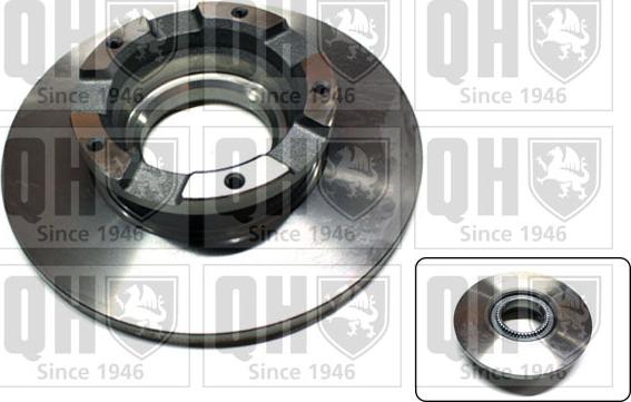 Quinton Hazell BDC6044 - Brake Disc autospares.lv