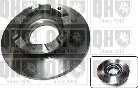 Quinton Hazell BDC6041 - Brake Disc autospares.lv