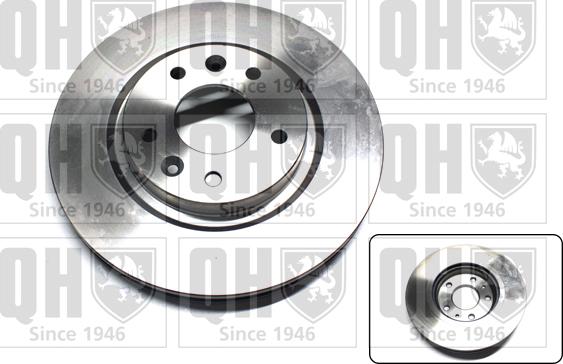 Quinton Hazell BDC6059 - Brake Disc autospares.lv