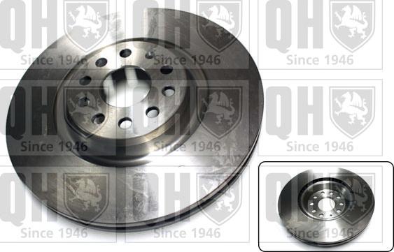 Quinton Hazell BDC6050 - Brake Disc autospares.lv