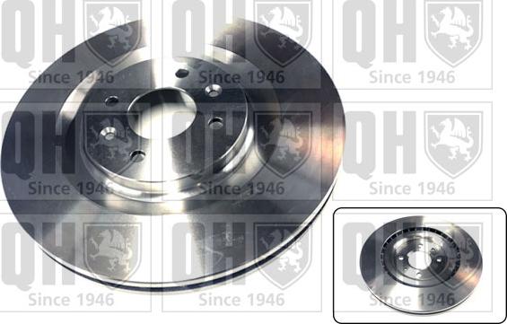 Quinton Hazell BDC6069 - Brake Disc autospares.lv