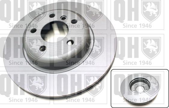 Quinton Hazell BDC6005 - Brake Disc autospares.lv