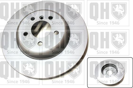 Quinton Hazell BDC6006 - Brake Disc autospares.lv