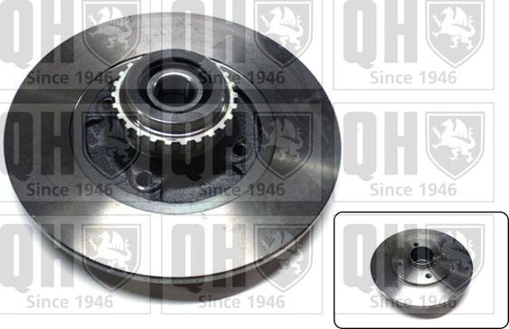 Quinton Hazell BDC6000 - Brake Disc autospares.lv