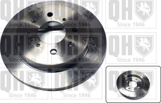 Quinton Hazell BDC6002 - Brake Disc autospares.lv