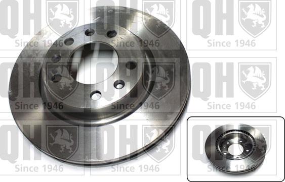 Quinton Hazell BDC6019 - Brake Disc autospares.lv