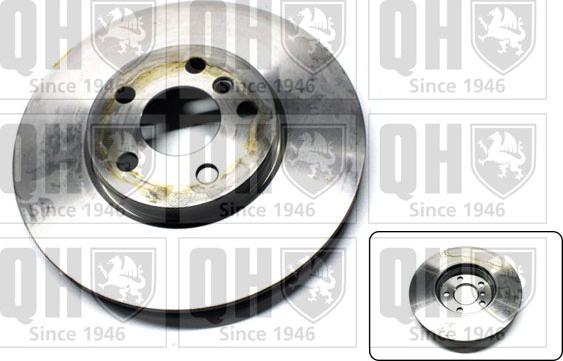 Quinton Hazell BDC6081 - Brake Disc autospares.lv