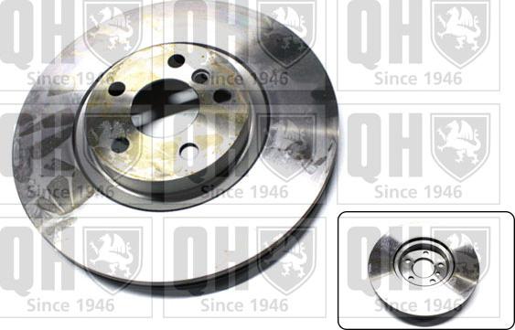 Quinton Hazell BDC6083 - Brake Disc autospares.lv