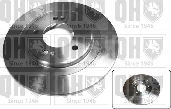 Quinton Hazell BDC6087 - Brake Disc autospares.lv