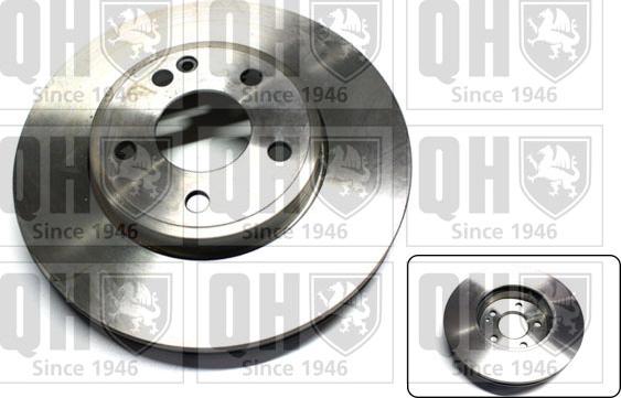 Quinton Hazell BDC6074 - Brake Disc autospares.lv