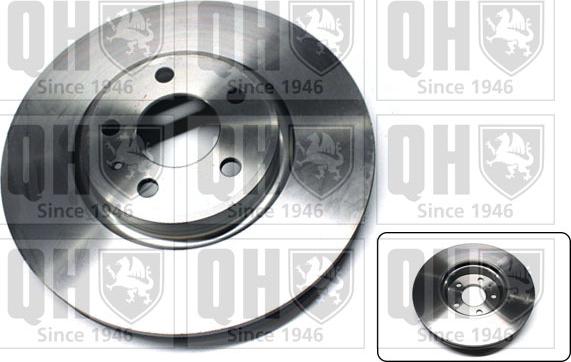 Quinton Hazell BDC6078 - Brake Disc autospares.lv