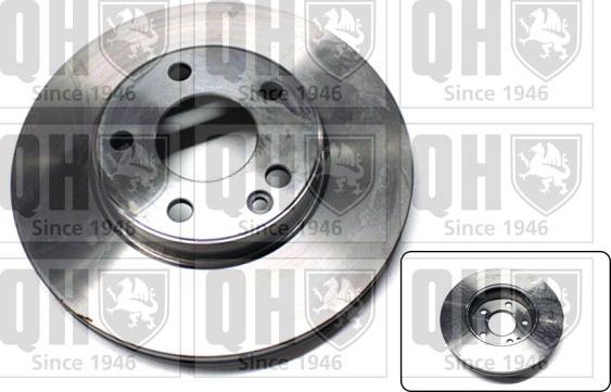 Quinton Hazell BDC6073 - Brake Disc autospares.lv