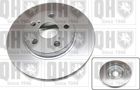 Quinton Hazell BDC6138 - Brake Disc autospares.lv