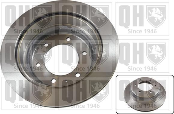 Quinton Hazell BDC3958 - Brake Disc autospares.lv