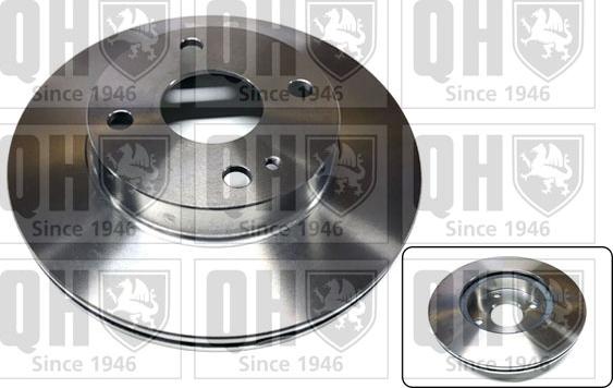 Quinton Hazell BDC3960 - Brake Disc autospares.lv