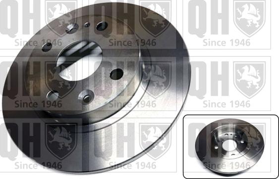 Quinton Hazell BDC3961 - Brake Disc autospares.lv