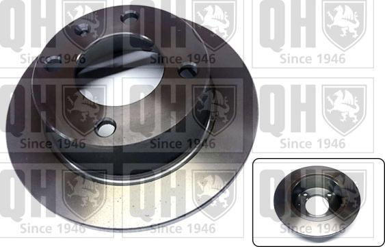 Quinton Hazell BDC3919 - Brake Disc autospares.lv