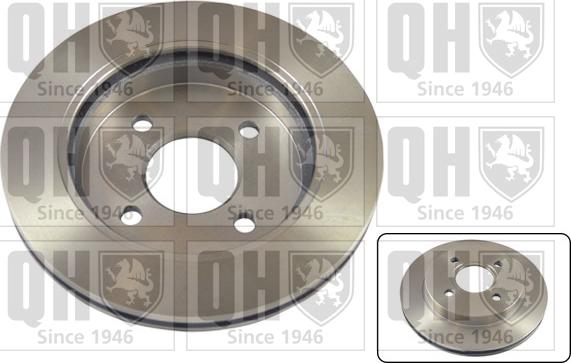 Quinton Hazell BDC3910 - Brake Disc autospares.lv