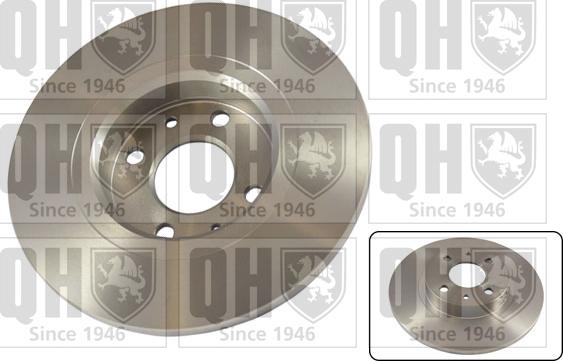 Quinton Hazell BDC3911 - Brake Disc autospares.lv