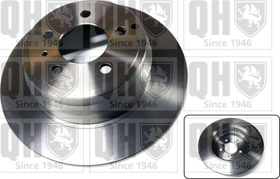 Quinton Hazell BDC3913 - Brake Disc autospares.lv