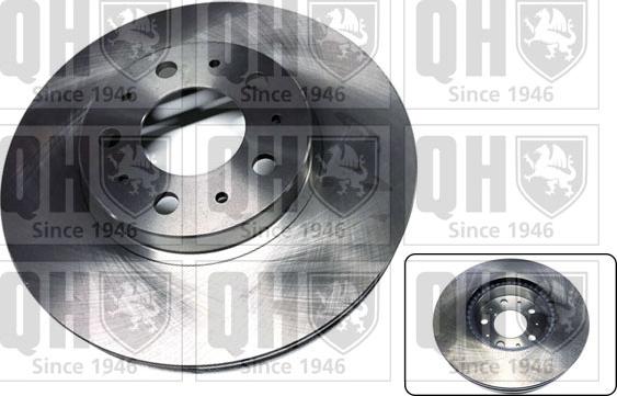 Quinton Hazell BDC3912 - Brake Disc autospares.lv