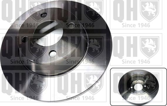 Quinton Hazell BDC3934 - Brake Disc autospares.lv