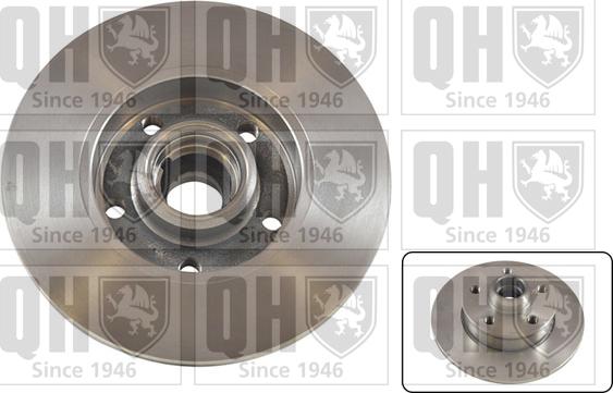 Quinton Hazell BDC3937 - Brake Disc autospares.lv