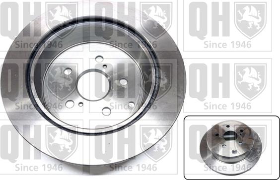 Quinton Hazell BDC3925 - Brake Disc autospares.lv