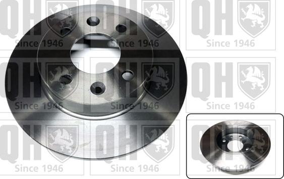 Quinton Hazell BDC3449 - Brake Disc autospares.lv