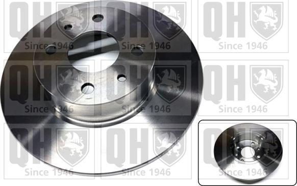 Quinton Hazell BDC3442 - Brake Disc autospares.lv