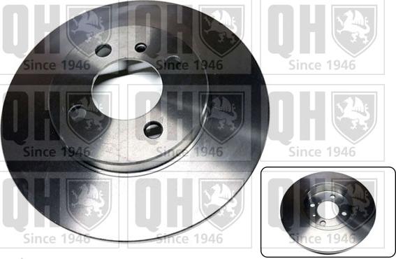 Quinton Hazell BDC3464 - Brake Disc autospares.lv