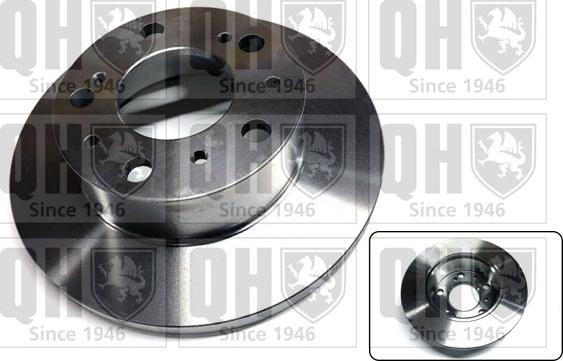 Quinton Hazell BDC3434 - Brake Disc autospares.lv