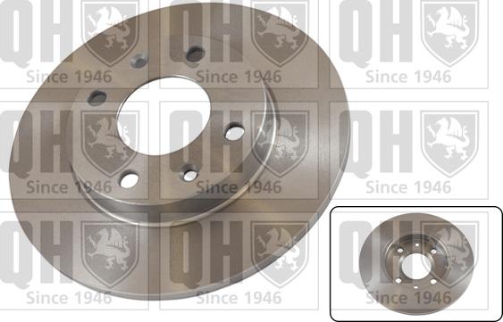 Quinton Hazell BDC3477 - Brake Disc autospares.lv