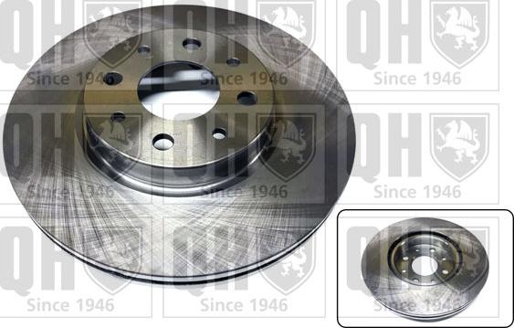 Quinton Hazell BDC3593 - Brake Disc autospares.lv