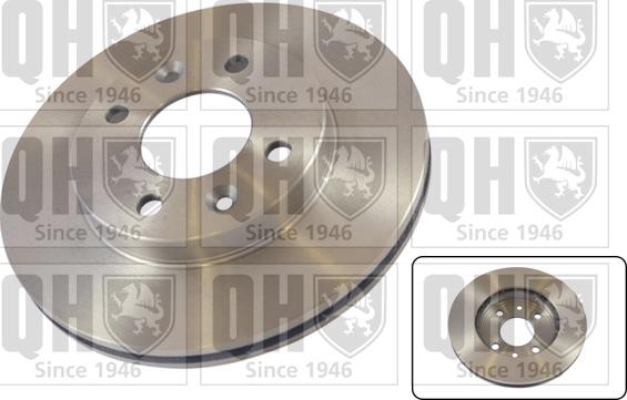 Quinton Hazell BDC3546 - Brake Disc autospares.lv