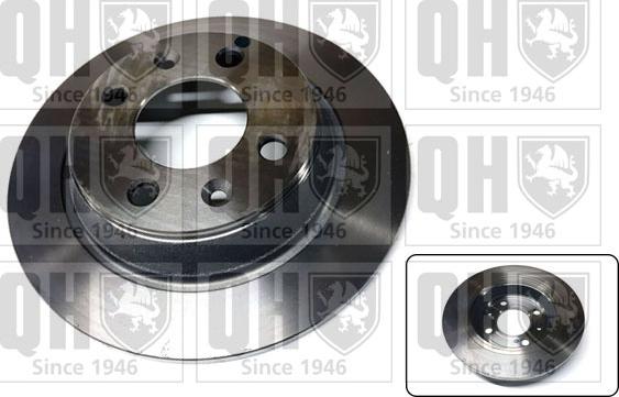 Quinton Hazell BDC3554 - Brake Disc autospares.lv