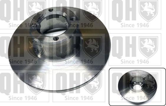 Quinton Hazell BDC3577 - Brake Disc autospares.lv