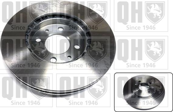 Quinton Hazell BDC3696 - Brake Disc autospares.lv