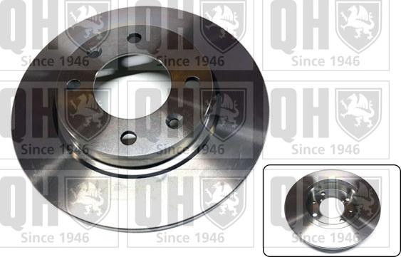 Quinton Hazell BDC3690 - Brake Disc autospares.lv