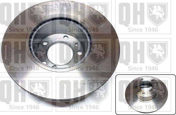 Quinton Hazell BDC3642 - Brake Disc autospares.lv