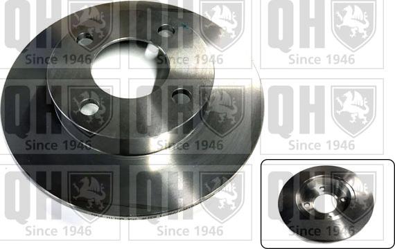 Quinton Hazell BDC3629 - Brake Disc autospares.lv