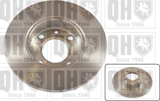 Quinton Hazell BDC3150 - Brake Disc autospares.lv