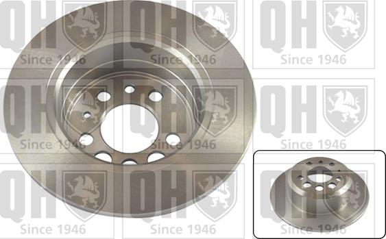 Quinton Hazell BDC3121 - Brake Disc autospares.lv