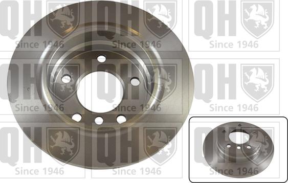 Quinton Hazell BDC3805 - Brake Disc autospares.lv