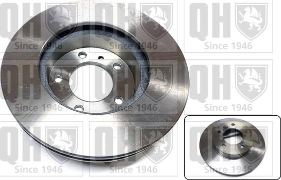 Quinton Hazell BDC3830 - Brake Disc autospares.lv