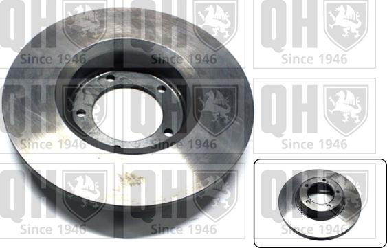 Quinton Hazell BDC3349 - Brake Disc autospares.lv