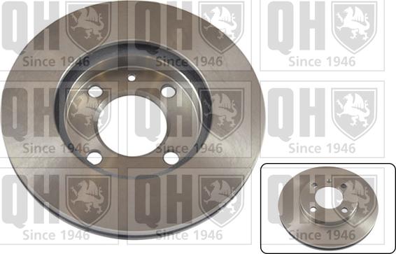 Quinton Hazell BDC3309 - Brake Disc autospares.lv