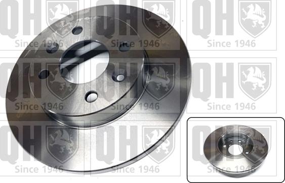 Quinton Hazell BDC3249 - Brake Disc autospares.lv