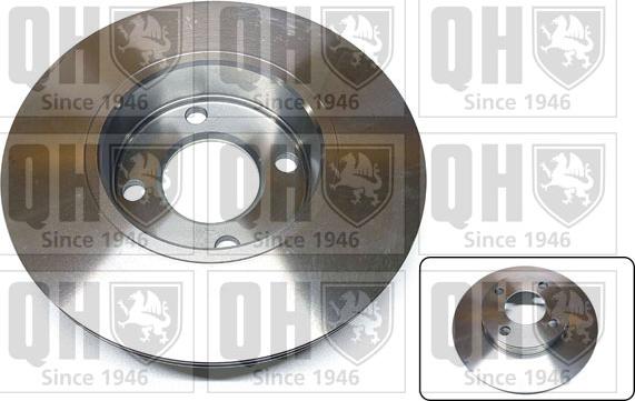 Quinton Hazell BDC3211 - Brake Disc autospares.lv