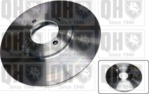 Quinton Hazell BDC3234 - Brake Disc autospares.lv